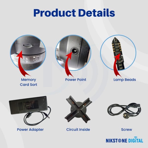 3D Hologram Fan 100cm - Image 3